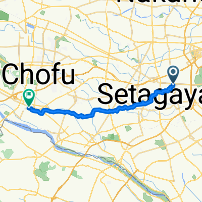 Oyamacho, Shibuya to Fuda 4-Chōme, Chofu