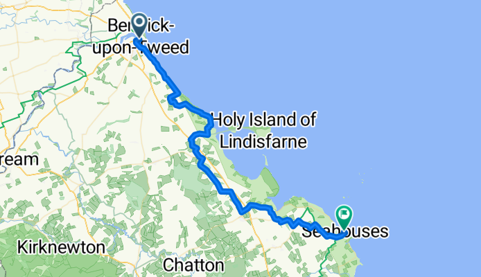AA. Berwick-upon-Tweed to Seahouses