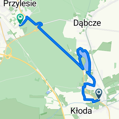 Da Okrężna 22A a Geodetów