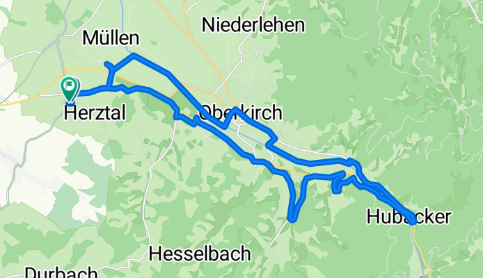Im Schwarzgrund, Oberkirch nach Im Schwarzgrund, Oberkirch