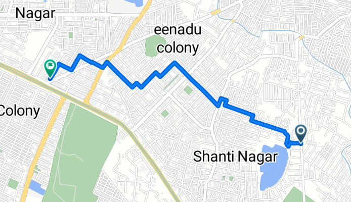 Route to Morning Star Travels
