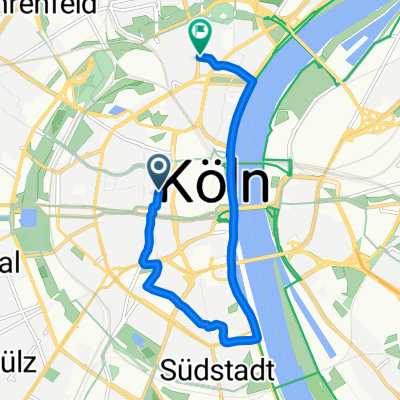 Breite Straße, Köln nach Balthasarstraße, Köln