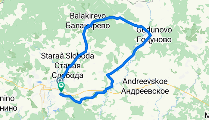 От улица Преображенская до улица Совхоза Правда