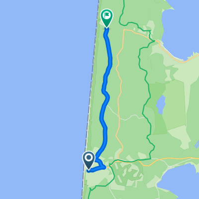 Rue Martial Prévost nach Rue du bois de l'Océan