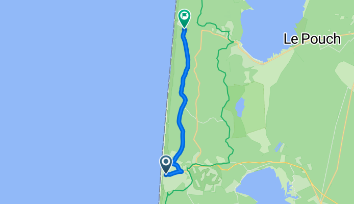 Rue Martial Prévost nach Rue du bois de l'Océan