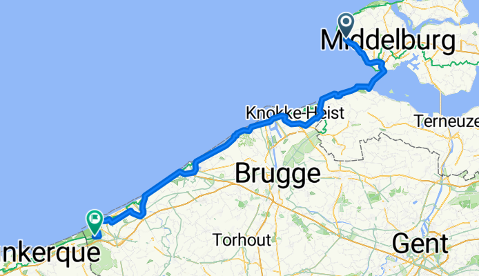Von Middelburg bis Brügge