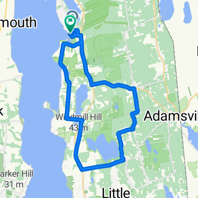 Indian Point Rd, Tiverton to Winnisimet Dr, Tiverton
