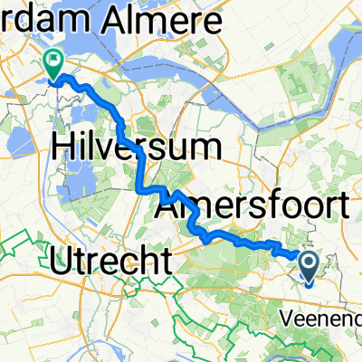 Hopeseweg 20A naar Zandpad Driemond 22b