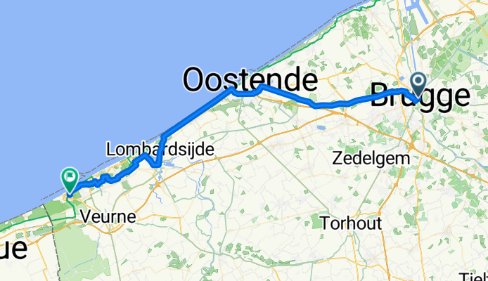Von Brügge bis Dünkirchen