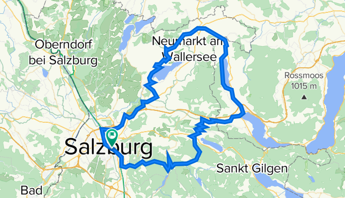 Salzburg-Mondsee-Irrsee-Wallersee-Salzburg
