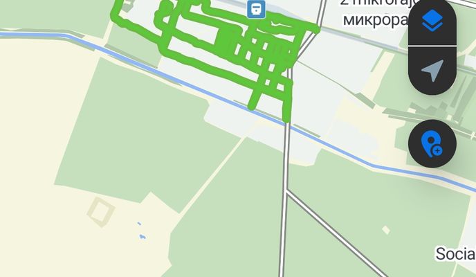 Foto 2 der Bikemap-Route "новые места"