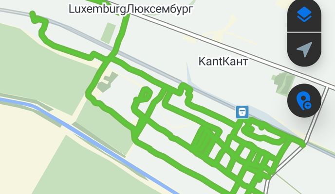Foto 1 der Bikemap-Route "новые места"