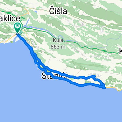 Cetinska cesta nach Cetinska cesta