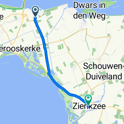 Elkerzeeseweg nach Havenplein