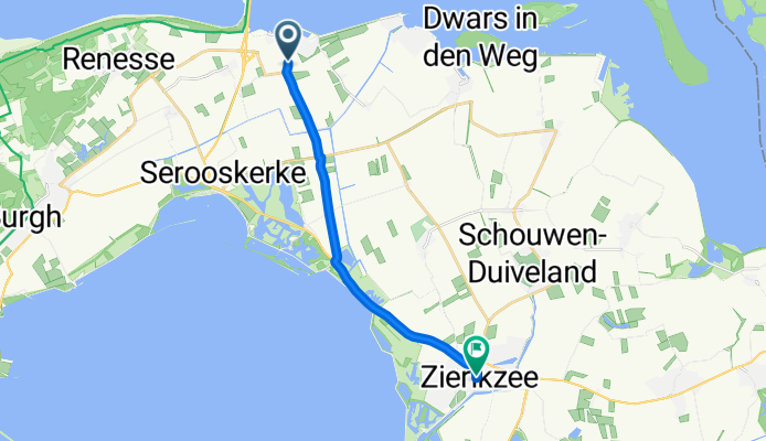 Elkerzeeseweg nach Havenplein