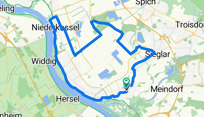 Gertrud-Bäumer-Straße, Troisdorf nach Gertrud-Bäumer-Straße, Troisdorf