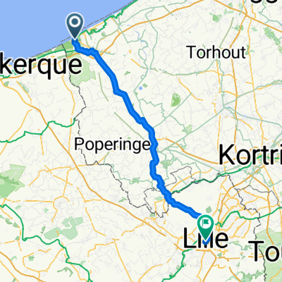 Von Dünkirchen bis Lille