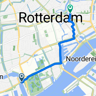 Sint-Jobsweg, Rotterdam naar Admiraal de Ruyterweg, Rotterdam