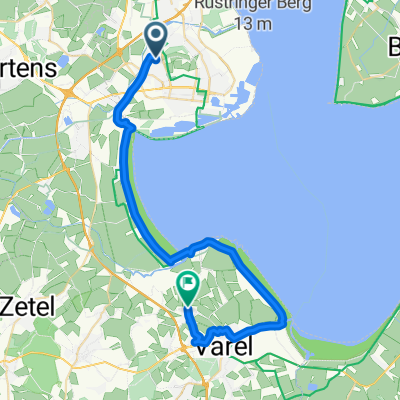 Gottorpstraße nach Zum Jadebusen