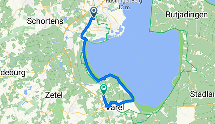 Gottorpstraße nach Zum Jadebusen