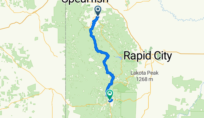 From Deadwood to Custer