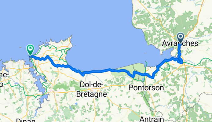 From Avranches to Saint-Malo