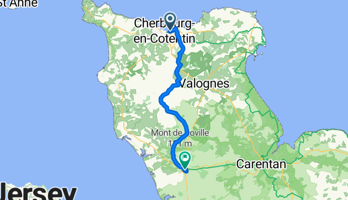 From Cherbourg-en-Cotentin to La Haye