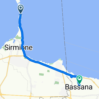 Viale Guglielmo Marconi nach Via Bassana