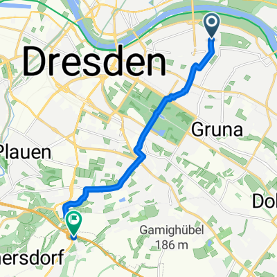 Fetscherstraße nach Nöthnitzer Hang