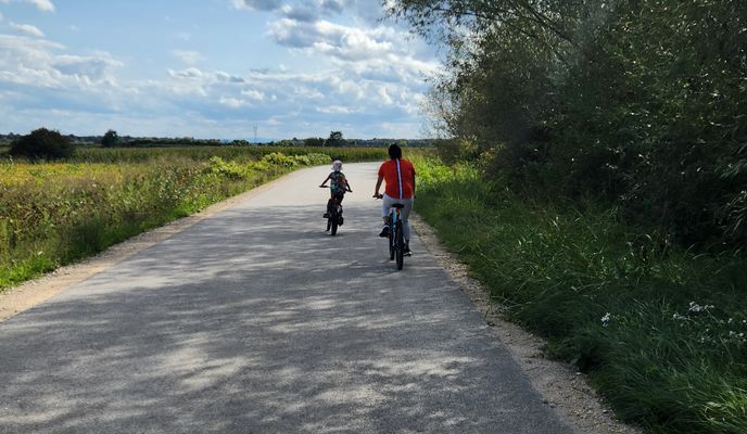 Photo 1 de l’itinéraire Bikemap « От Ulica Ante i Davida Starčevića до Ulica Franje Tuđmana »