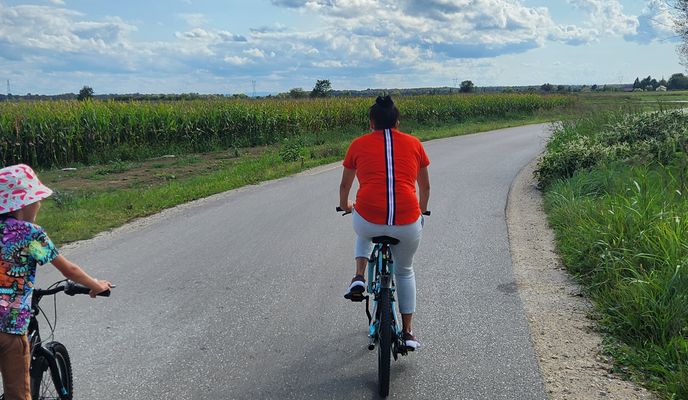 Photo 2 de l’itinéraire Bikemap « От Ulica Ante i Davida Starčevića до Ulica Franje Tuđmana »