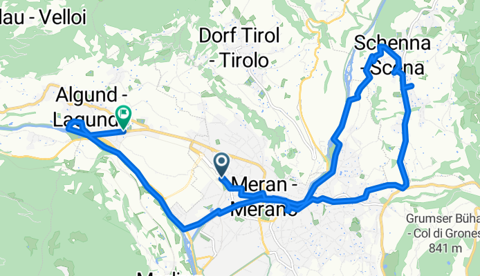 Von Meran bis Algund