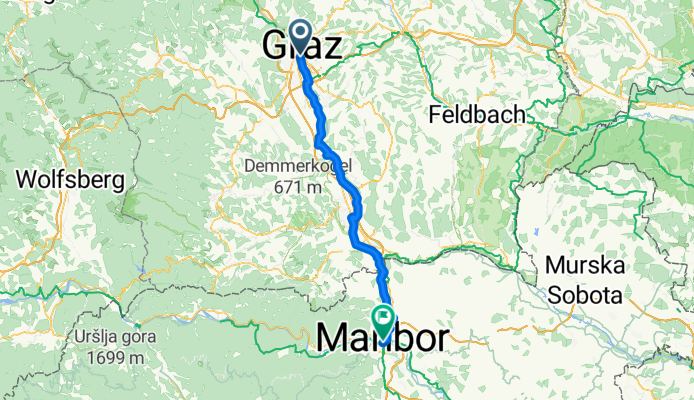 Von Graz bis Maribor