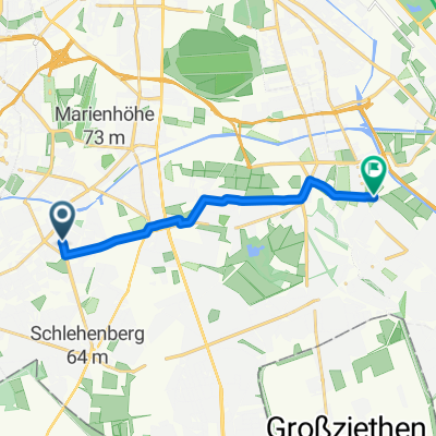 Melanchthonstraße, Berlin nach Ortolanweg, Berlin