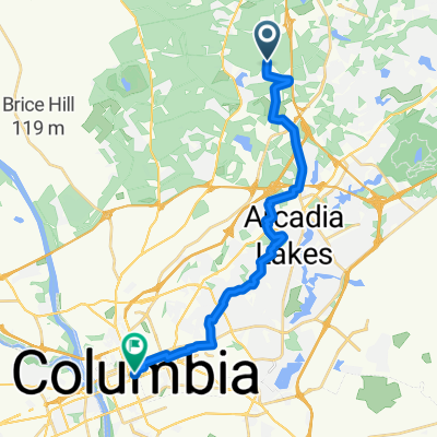 Jasmine Place Dr, Columbia to Lady St, Columbia