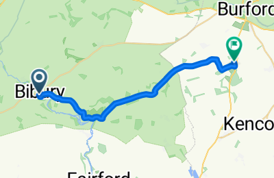 The Street, Cirencester to Bradwell Grove, Burford