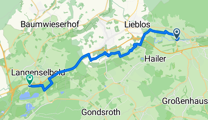 An der Pfingstweide nach Am Kinzigsee