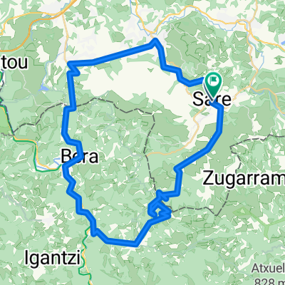 De Apezetxeko Bidea à Larrungo Bidea