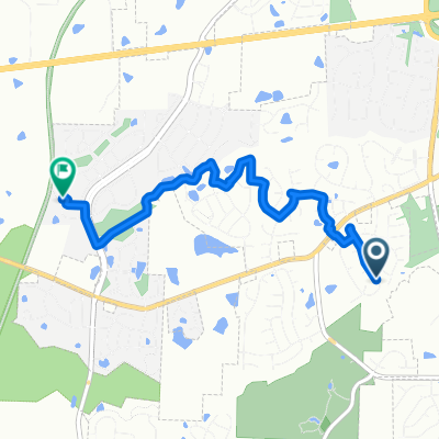 Chapel Valley Ln, Apex to American Tobacco Trail, Apex