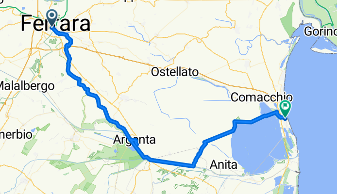 Via Darsena to Viale delle Acacie