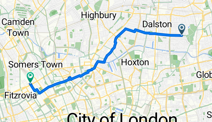 Quietway Two, London to Food Court, London