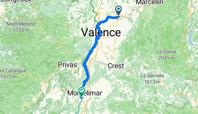 Romans-sur-Isère - Montélimar