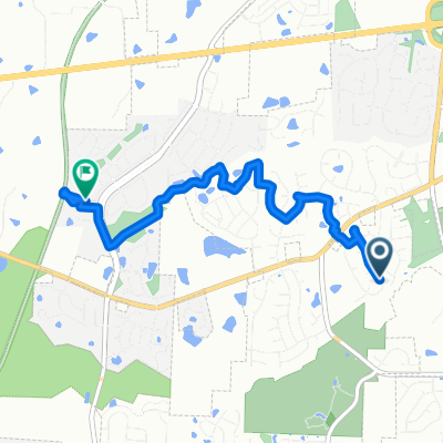 Chapel Valley Ln, Apex to Soaring Silo Way, Apex