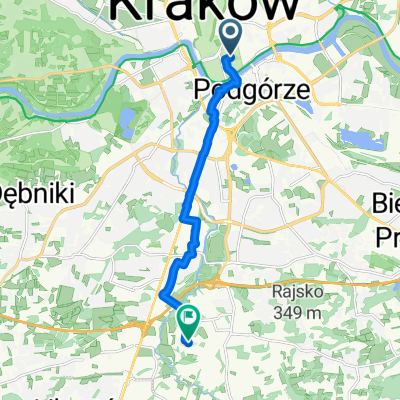 Warszauera, Kraków do K Moszyńskiego, Kraków