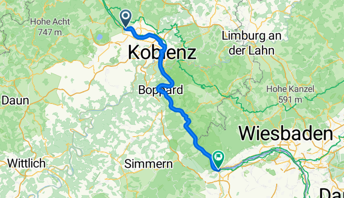Andernach - Bingen am Rhein