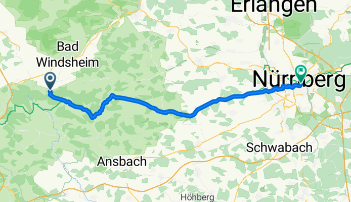 Marktbergel - Nürnberg