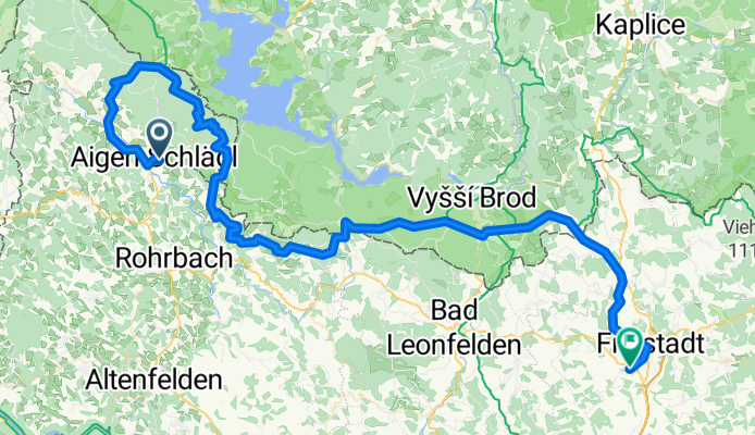 Von Aigen-Schlägl bis Freistadt