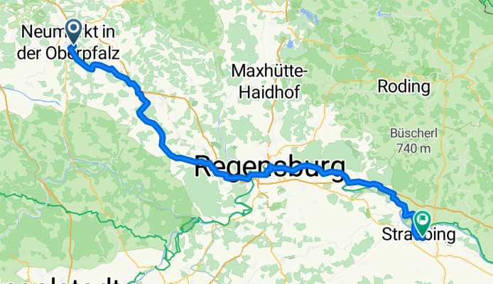 7 Neumarkt i. d. OPf. nach Straubing