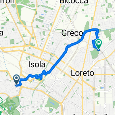 Da Via Giovanni Battista Niccolini a Via Angelo Mosso