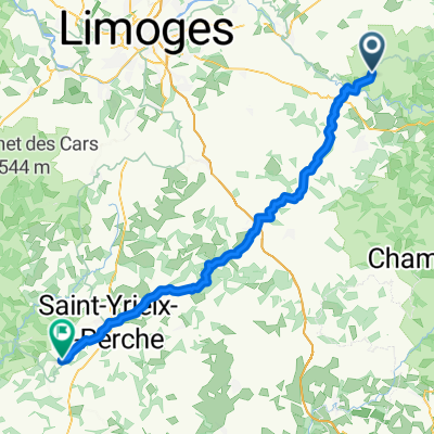 Neuvic-Entier - Jumilhac-le-Grand